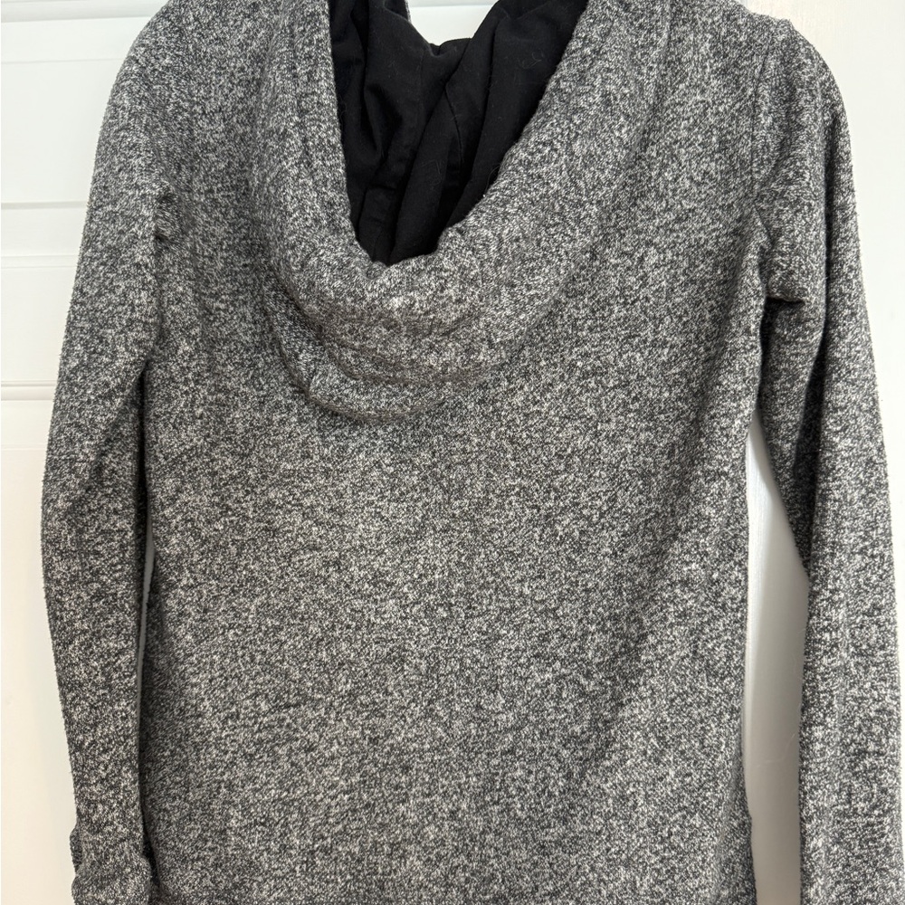 Asics Gray Sweatshirt Cozy Knit Top